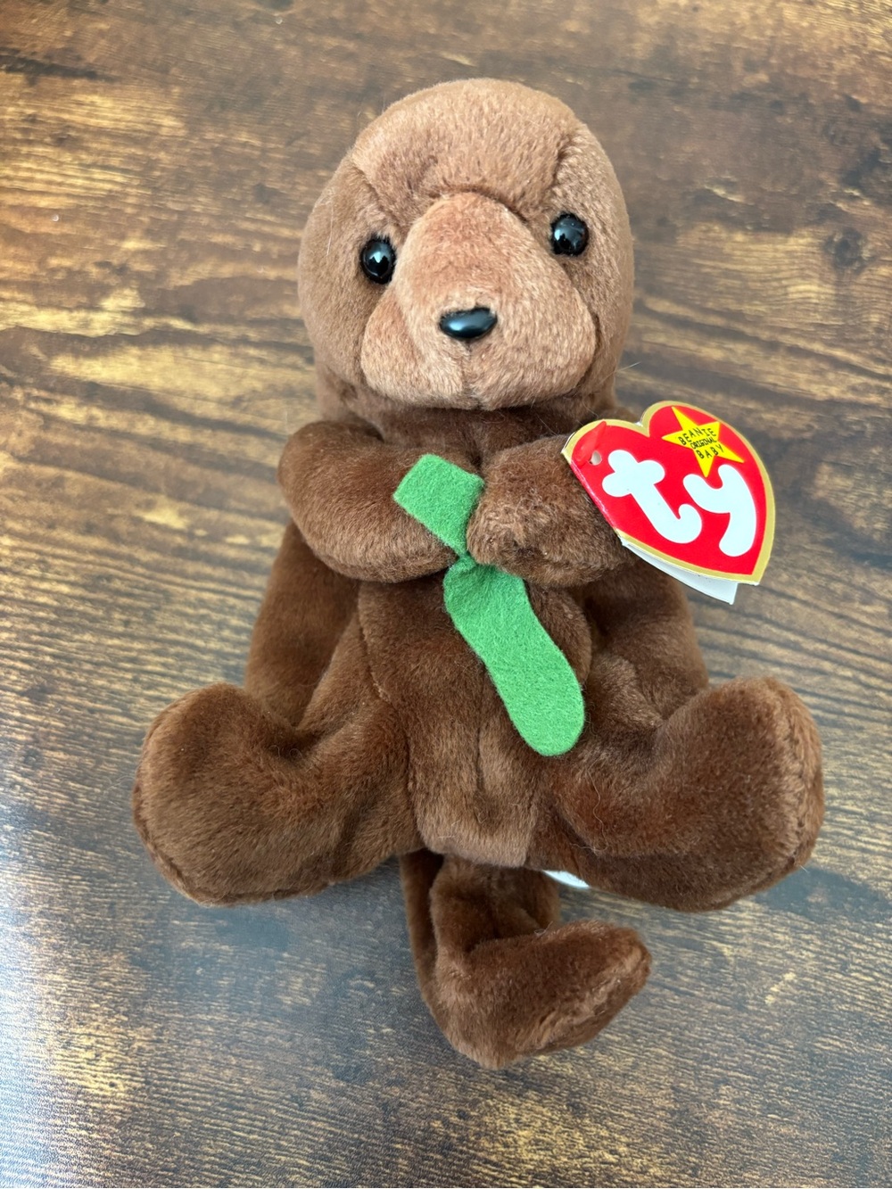 Ty Beanie Baby “Seaweed” the Otter - New With Tag (1996) Vintage/Rare - Picture 7 of 7